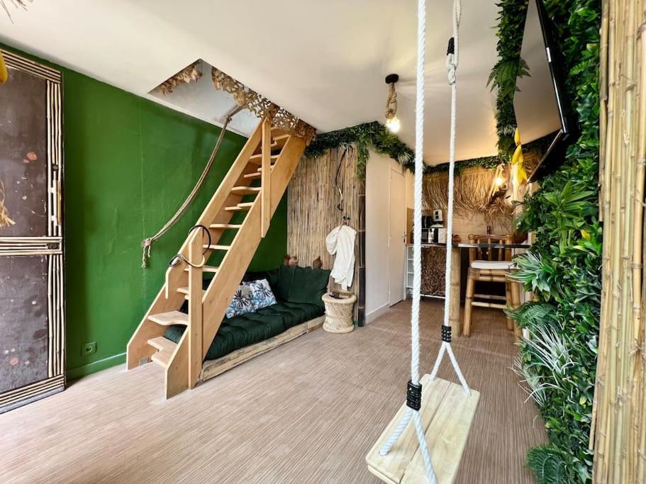 Souppes-sur-Loing Nuit Dans La Jungle - Love Room מראה חיצוני תמונה